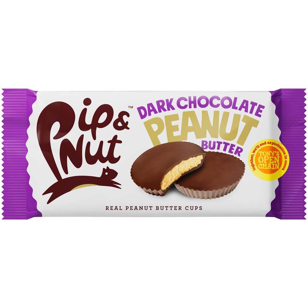 Pip and Nut Dark Chocolate Peanut Butter Cups 31g