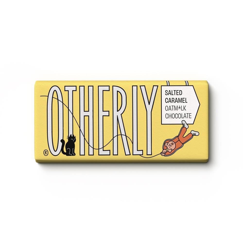 Otherly Salted Caramel Oatmlk Chocolate 25g - 6 Pack