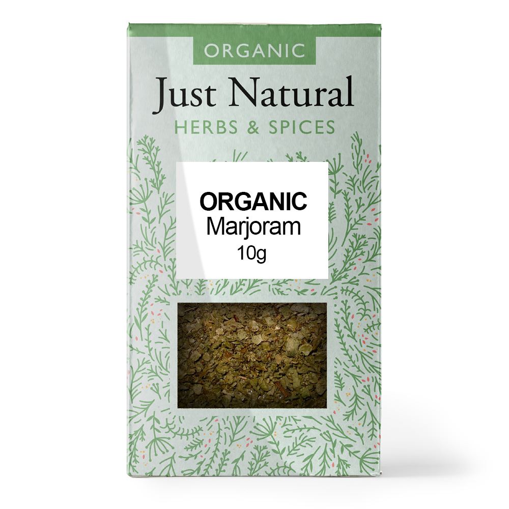Just Natural Herbs Organic Marjoram (Box) 10g