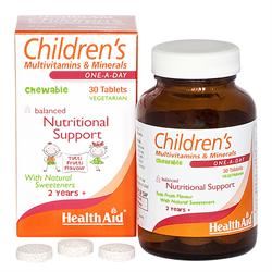 HealthAid Children's MultiVit + Minerals 30 Tablets
