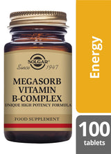 Solgar Megasorb Vitamin B-Complex High Potency - 100 Tablets