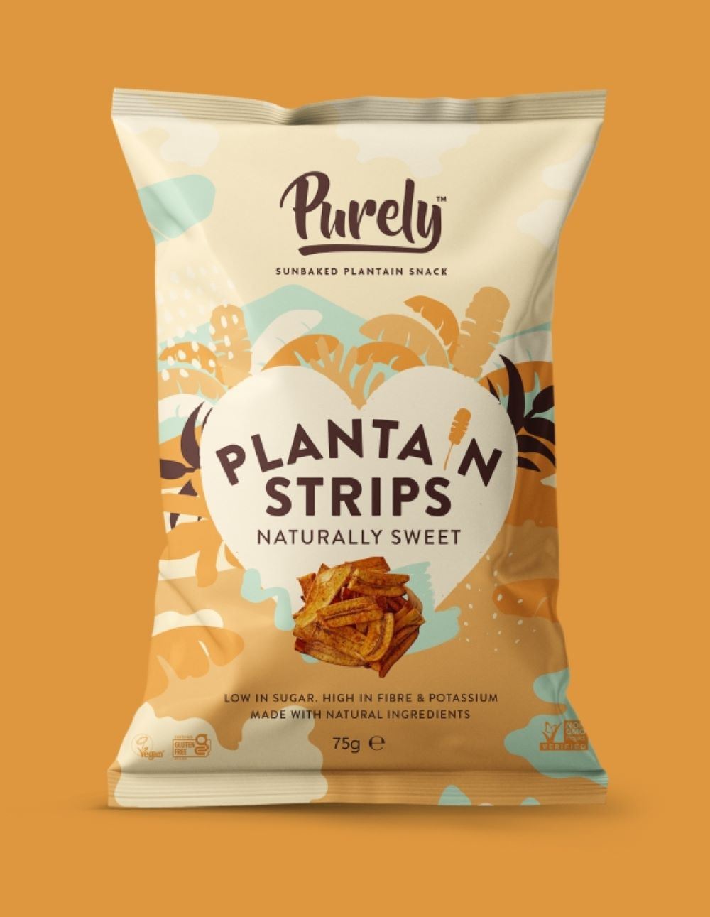 Puerly Plantain Sweet Treats Strips 75g