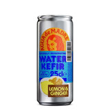 Agua De Madre Lemon & Ginger Water Kefir 250ml Can