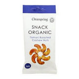 Clearspring Snack organic - Tamari roasted cashew nuts 30g