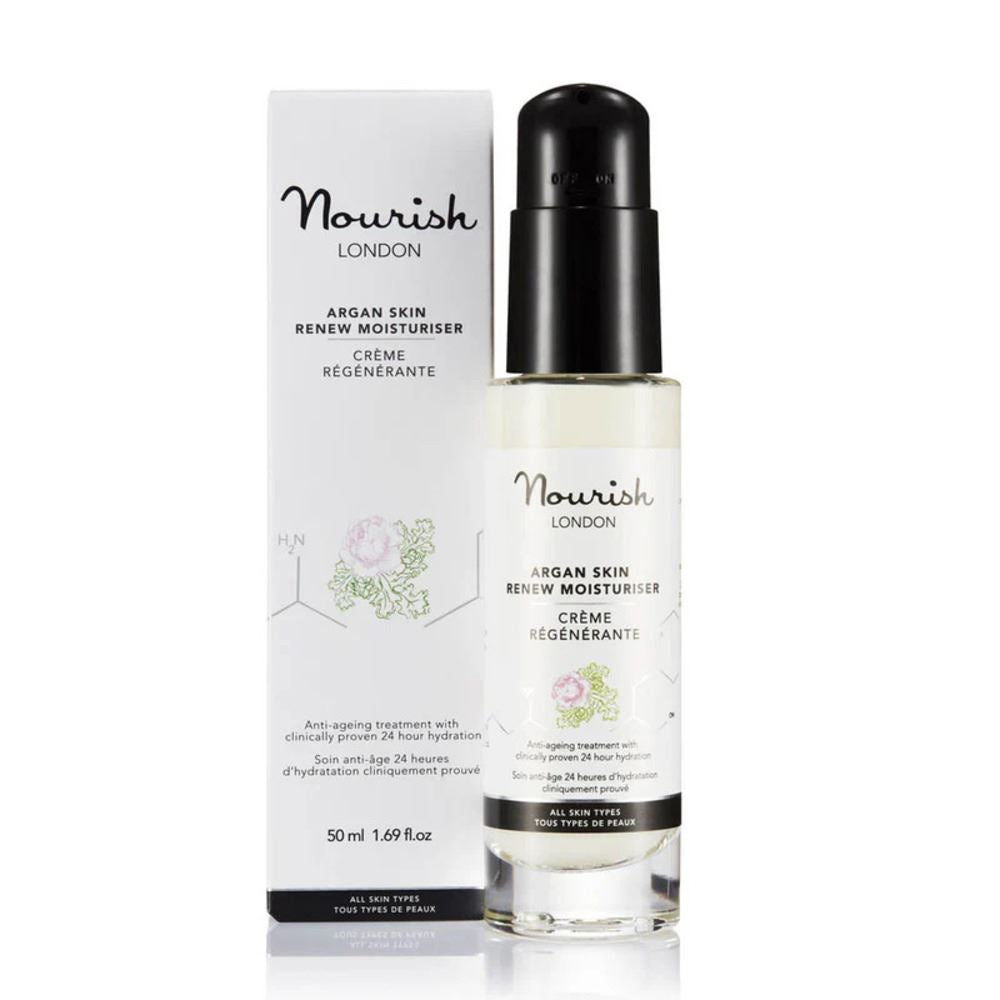 Nourish London Argan Skin Renew Moisturiser 50ml