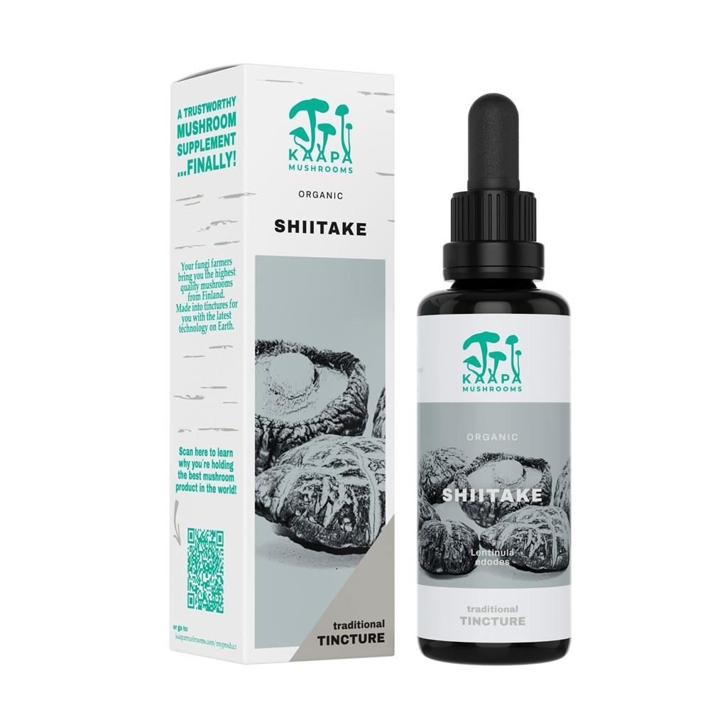 Kaapa Mushrooms Shiitake Mushroom Organic Extract Tincture 50ml