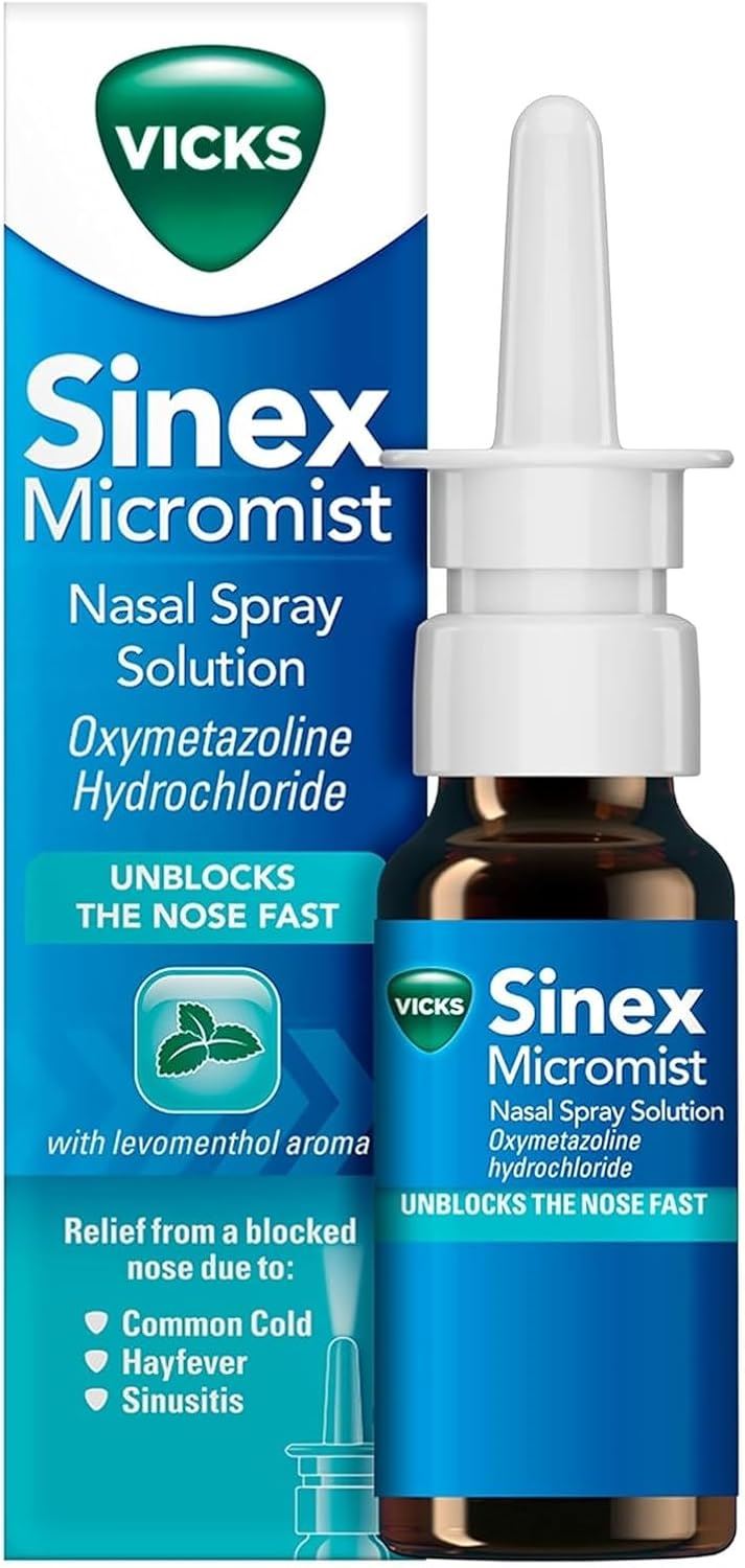 Vicks Sinex Micromist Nasal Spray 15ml - Pack of 6