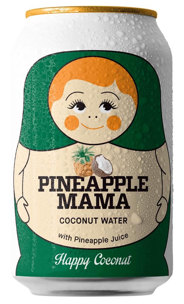 Drinkmamas Pineapple Mama Drink 330ml - 4 Pack