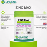 Lindens Zinc Max - 90 Tablets - image 3