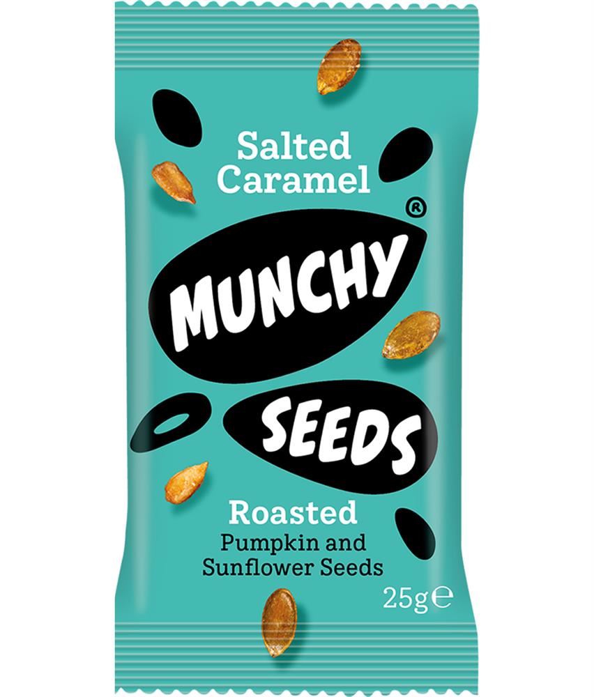 Munchy Seeds Salted Caramel 25g - 6 Pack