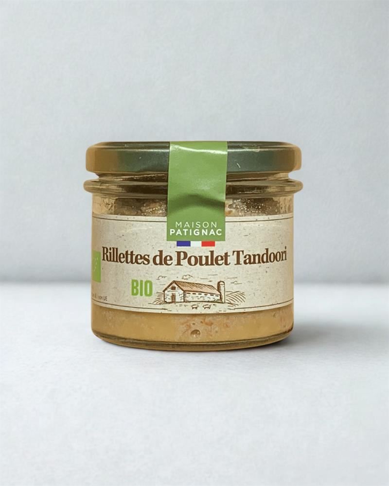 Maison Patignac Organic Tandoori Chicken Rillettes 180g