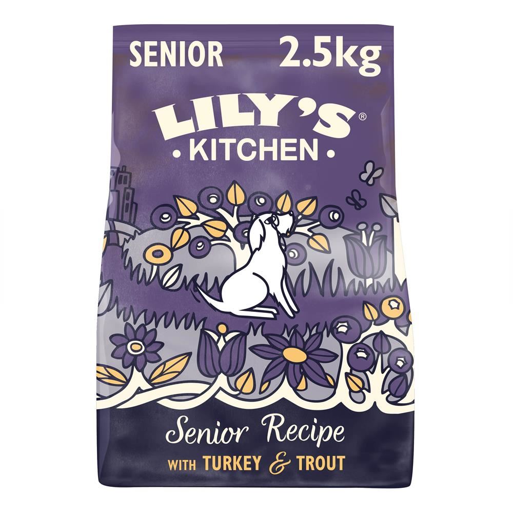 Lilys Kitchen Turkey & Trout Senior Dry Food 2.5kg