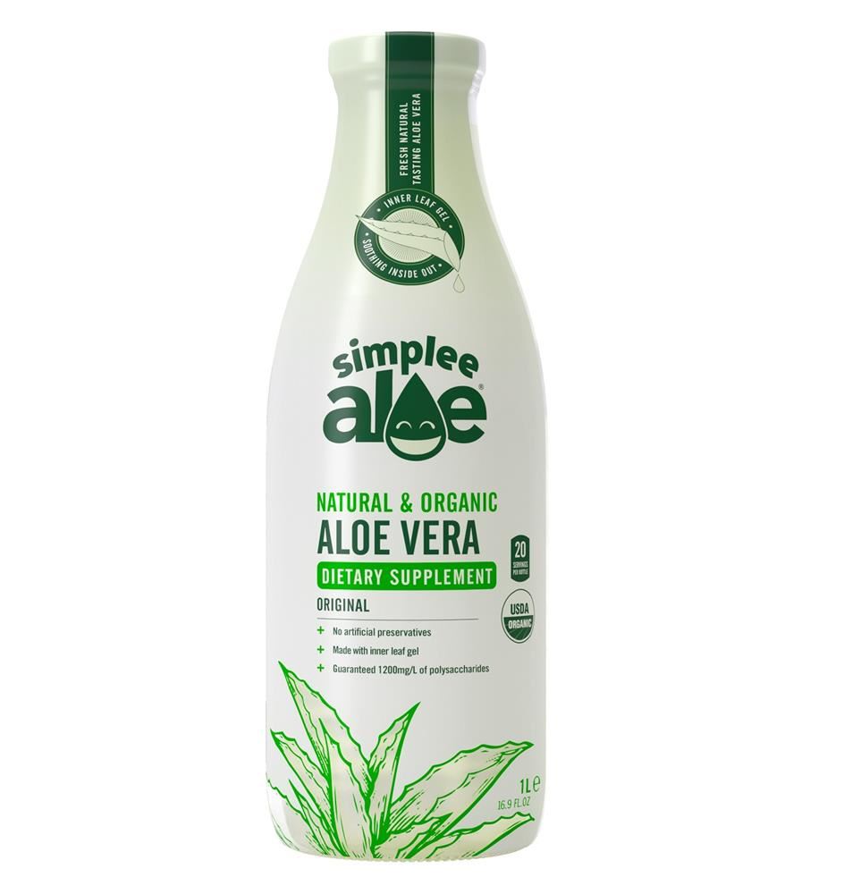 Simplee Aloe Health Supplement - Plain Flavour 500ml