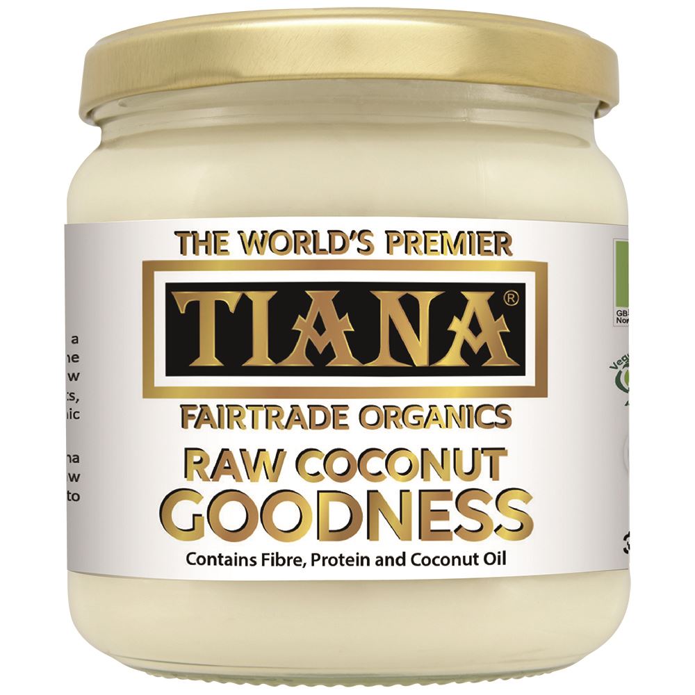 Tiana Fairtrade Organics Raw Coconut Goodness 350g