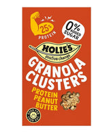 Holies Granola Clusters Protein Peanut Butter 400g - 6 Pack