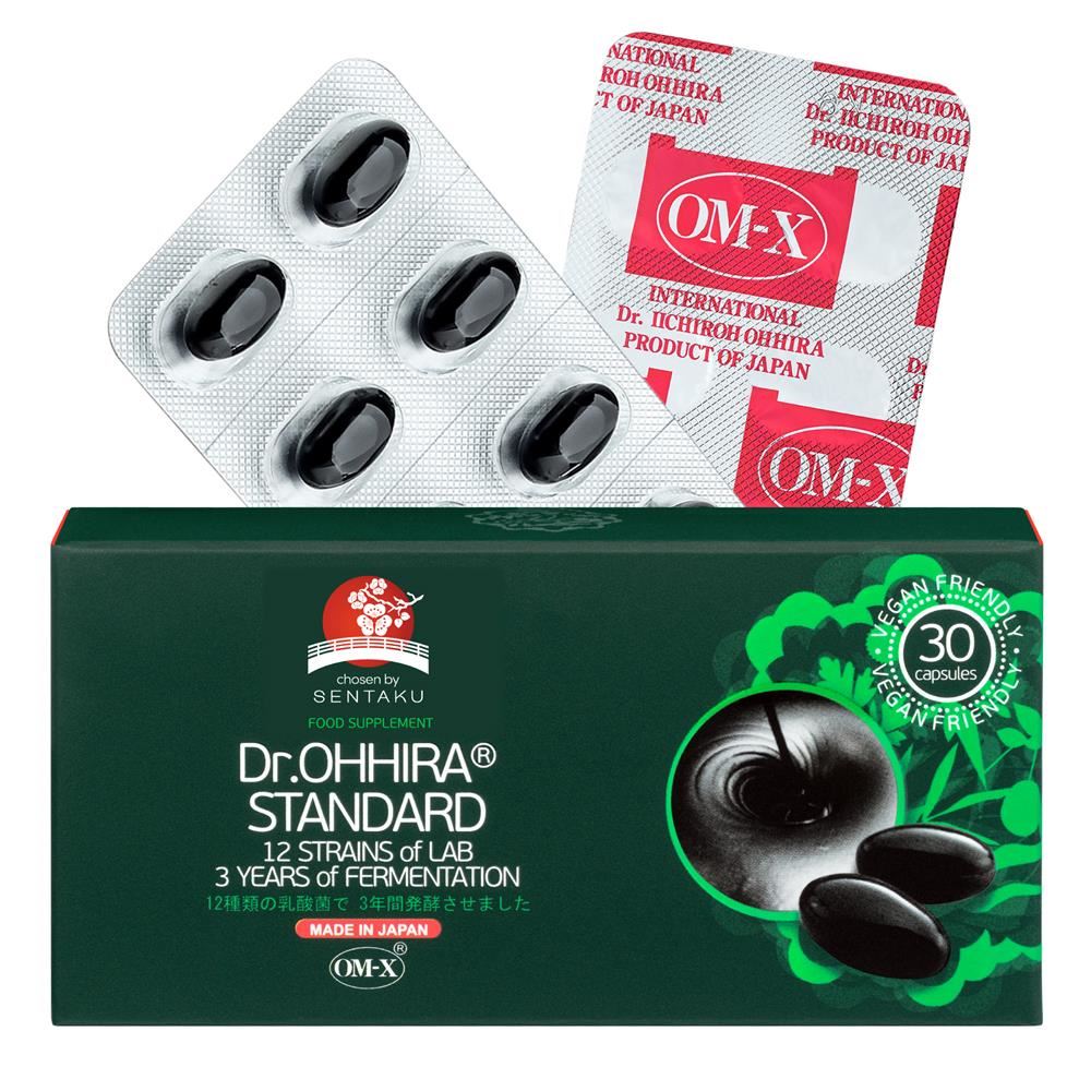 Dr Ohhira STANDARD 12 Strains of Lab 3 Years of Fermentation 30 Caps