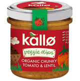 Kallo Organic Chunky Tomato & Lentil Dip 140g