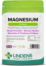 Lindens Magnesium (MgO 500mg) - 90 Tablets