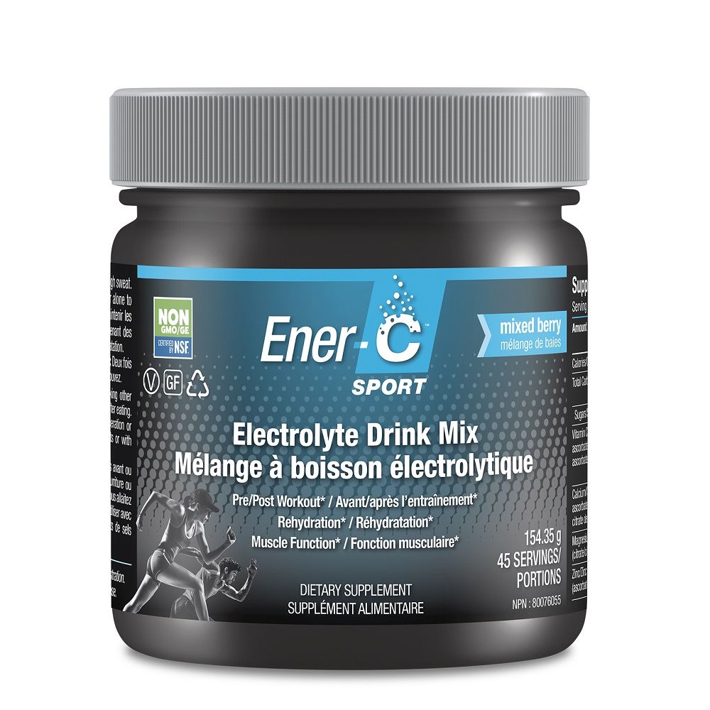 Ener-C Multivitamin Drink Mix Electrolyte Sport Mixed Berry