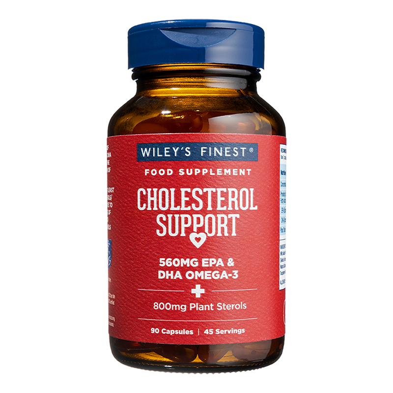 Wiley's Finest Fish Oil Cholesterol Support 90 Capsules