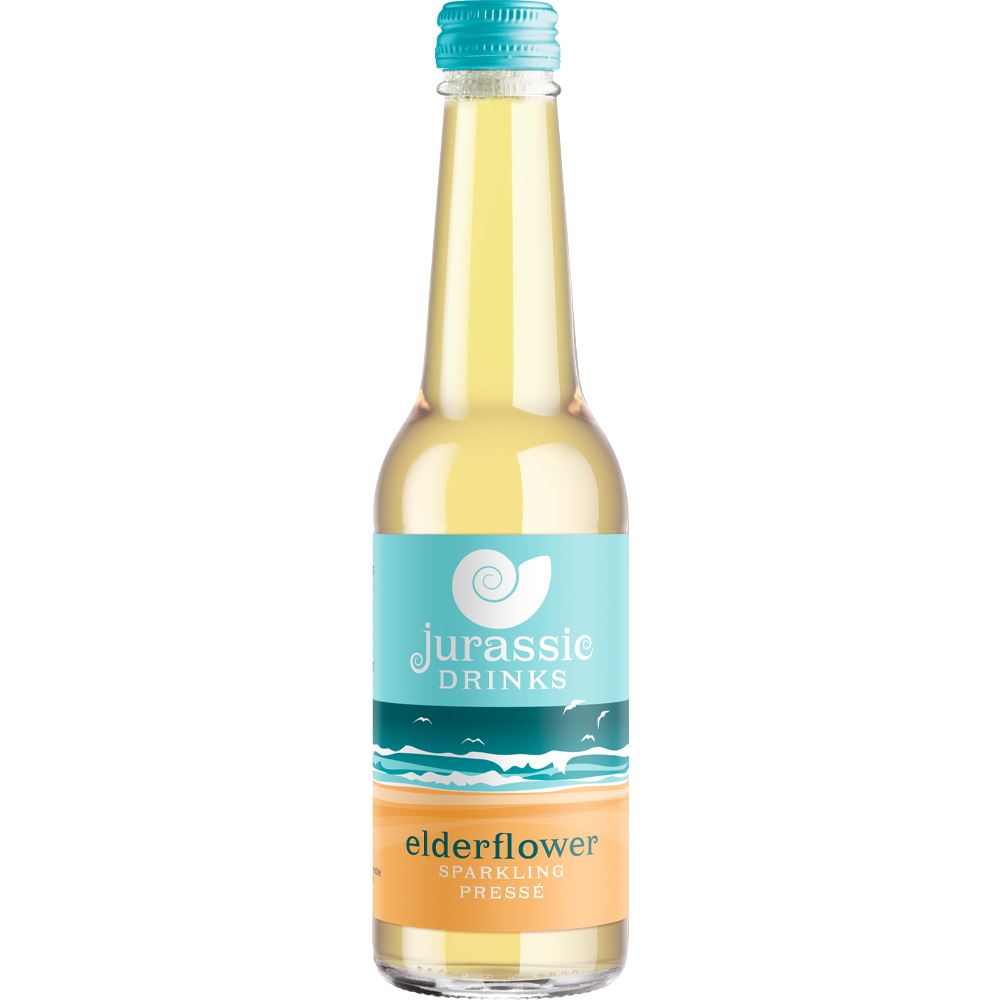 Jurassic Drinks Elderflower Presse 275ml - 12 Pack