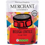 Merchant Gourmet Beluga Lentils Ready to Eat 250g - 6 Pack