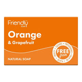 Friendly Soap Orange & Grapefruit Soap 95g