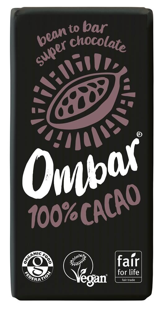 Ombar 100% Cacao 35g - 10 Pack