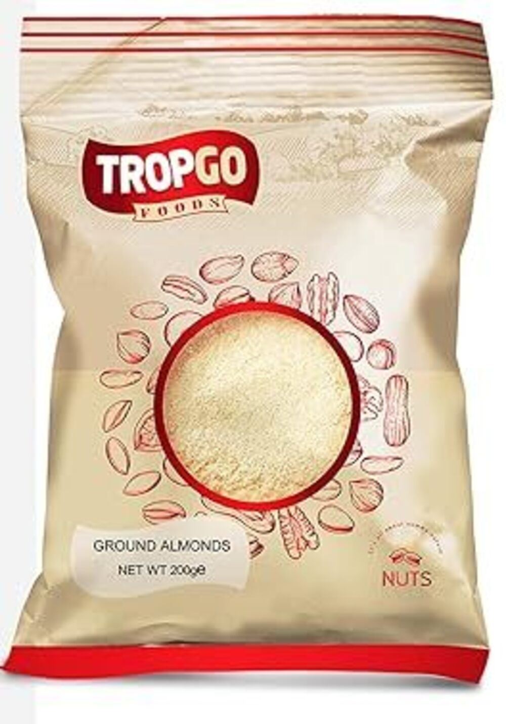 Tropgo Foods Tropgo Ground Almonds 200g
