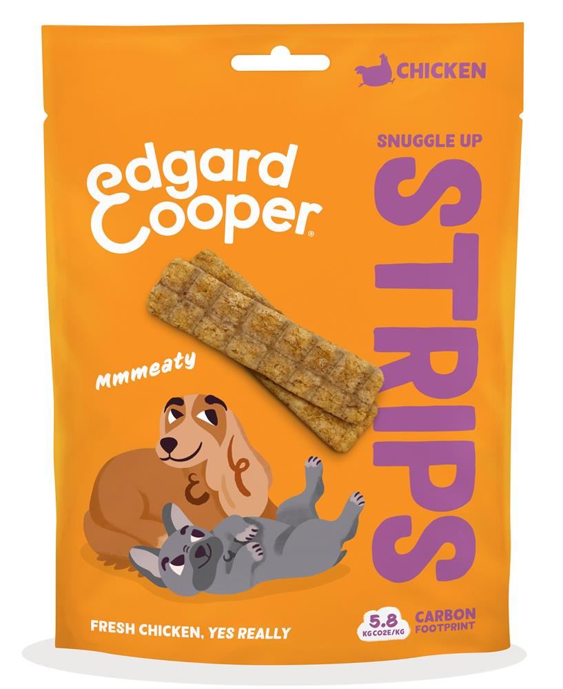 Edgard and Cooper Dog Strips Chicken 75g