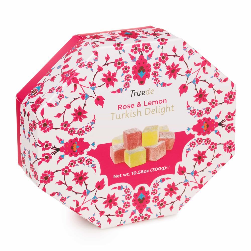 Truede Rose & Lemon Turkish Delight 300g