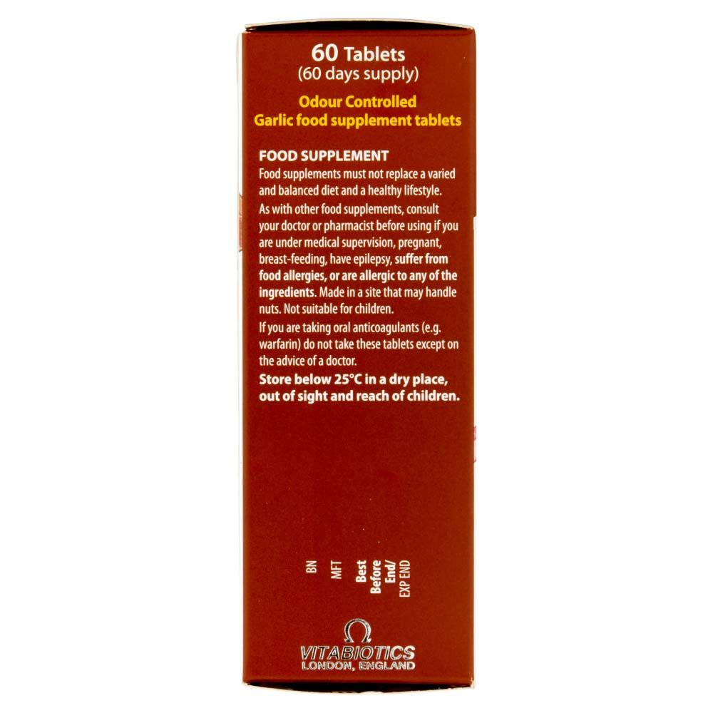 Vitabiotics Ultra Garlic 400mg Super Strength - 60 Tablets