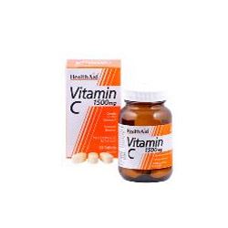 HealthAid Vitamin C 1500mg Prolonged Release 60 Tablets