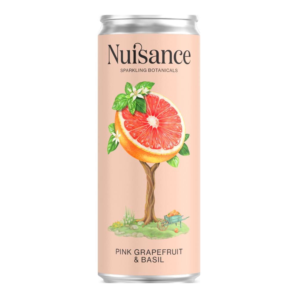 Nuisance Drinks Nuisance Pink Grapefruit & Basil 250ml