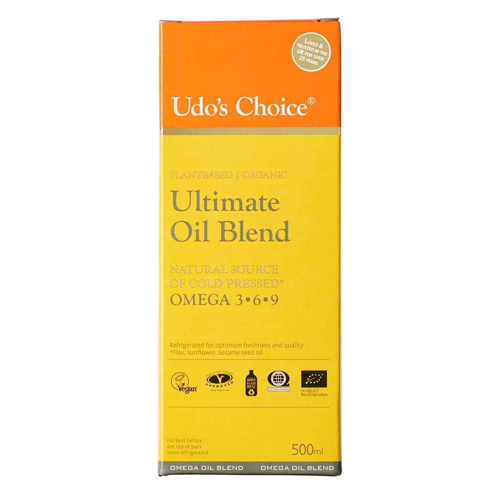 Udo's Choice Ultimate Oil Blend 500ml - ORGANIC