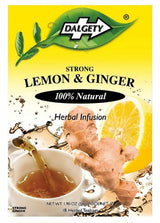 Dalgety Teas Lemon & Ginger 18 Teabags - 6 Pack
