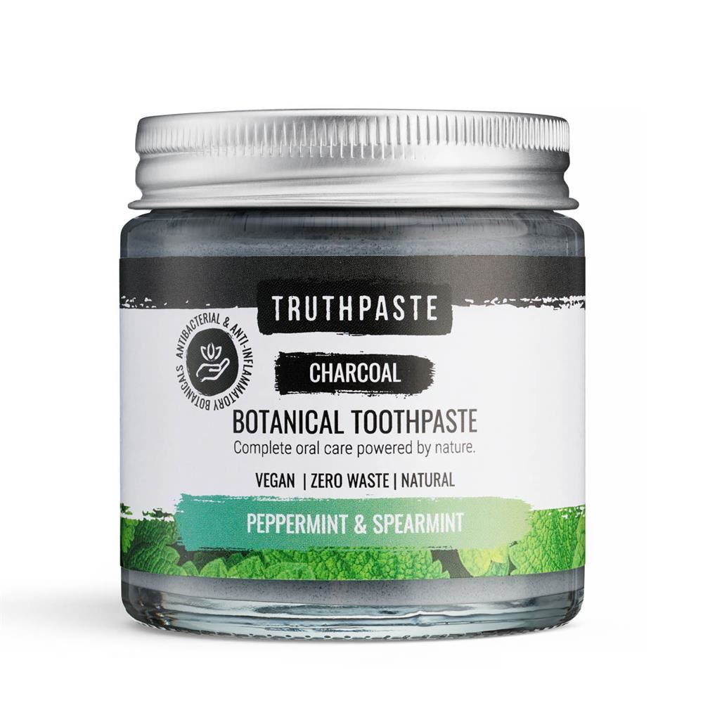 Truthpaste Charcoal Peppermint & Spearmint Toothpaste 100ml