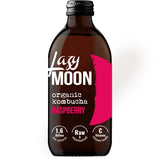 LAZY MOON Raspberry Organic Kombucha 330ml - 12 Pack