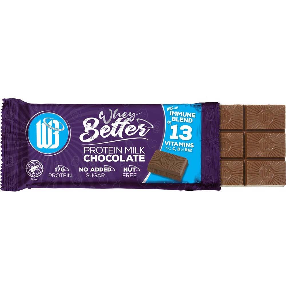 WheyBetter Protein Milk Chocolate Bar75g