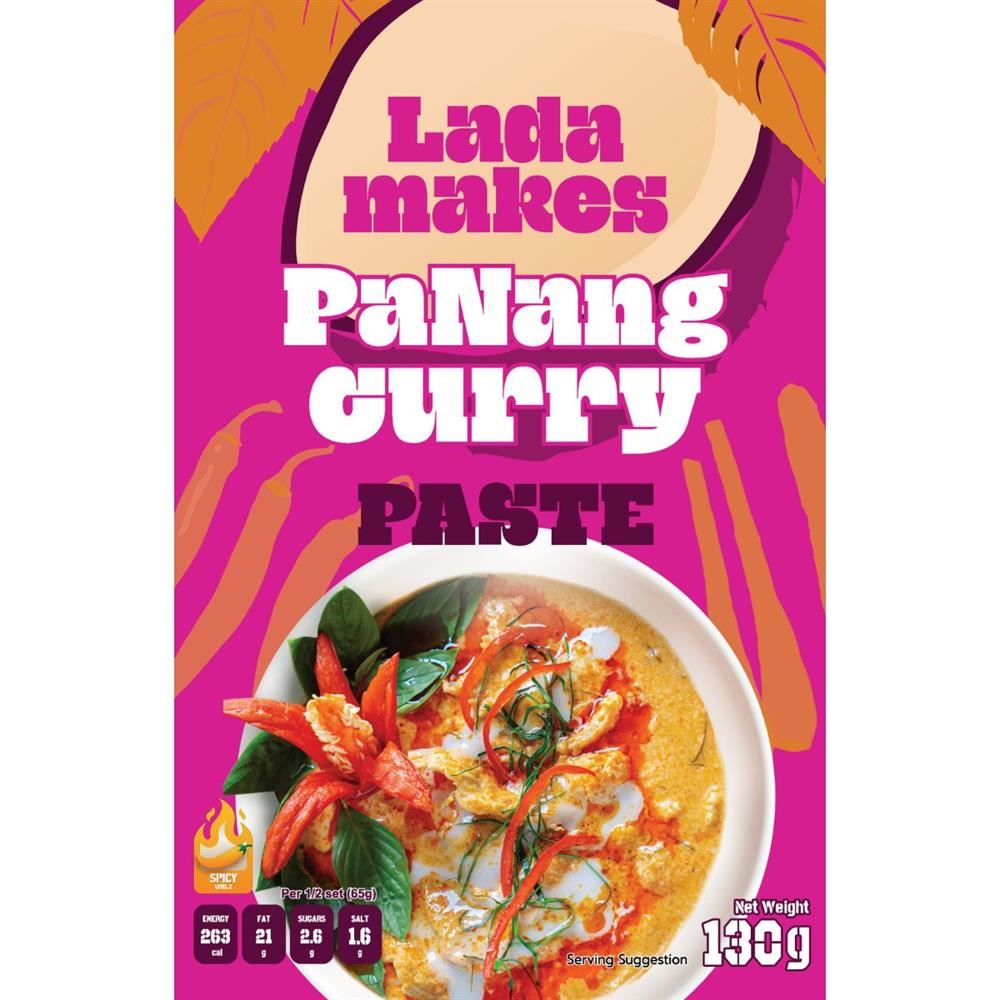 Lada Makes Panang Curry Kit 130g Halal Dairy Free Gluten Free