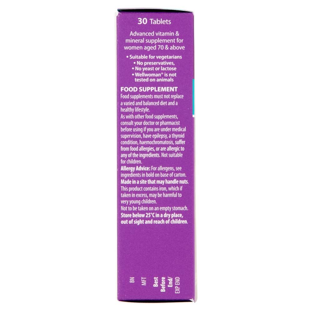Vitabiotics Wellwoman 70+ - 30 Tablets