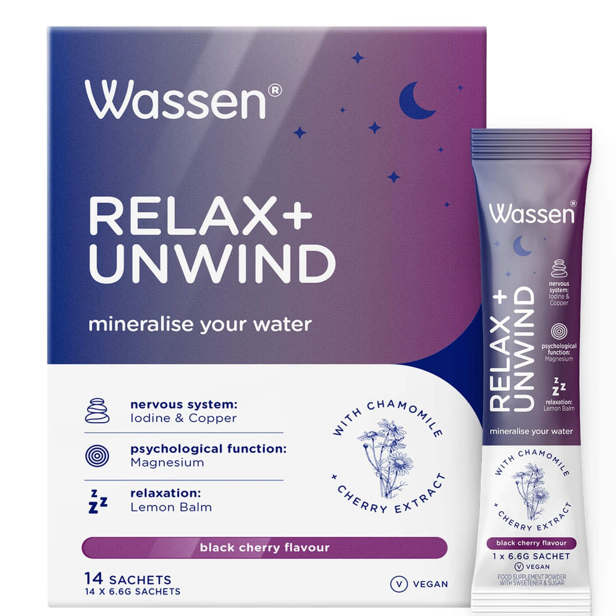 Wassen Relax + Unwind 14 Sachets