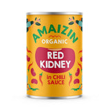 Amaizin Organic Red Kidney Beans in Chilli Sauce 400g