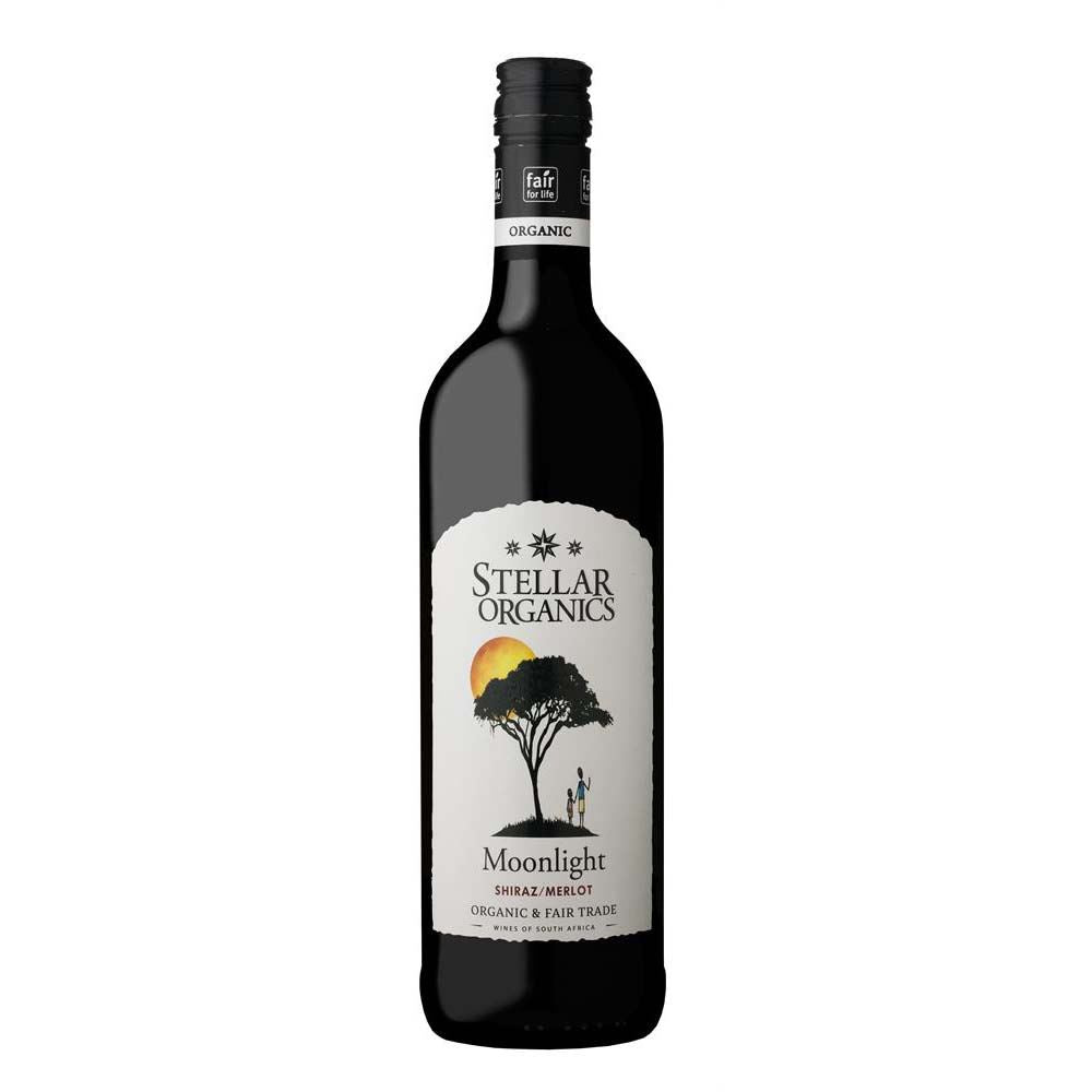 V Collection Red Wine - Shiraz Merlot Moonlight Organics South Africa 750ml