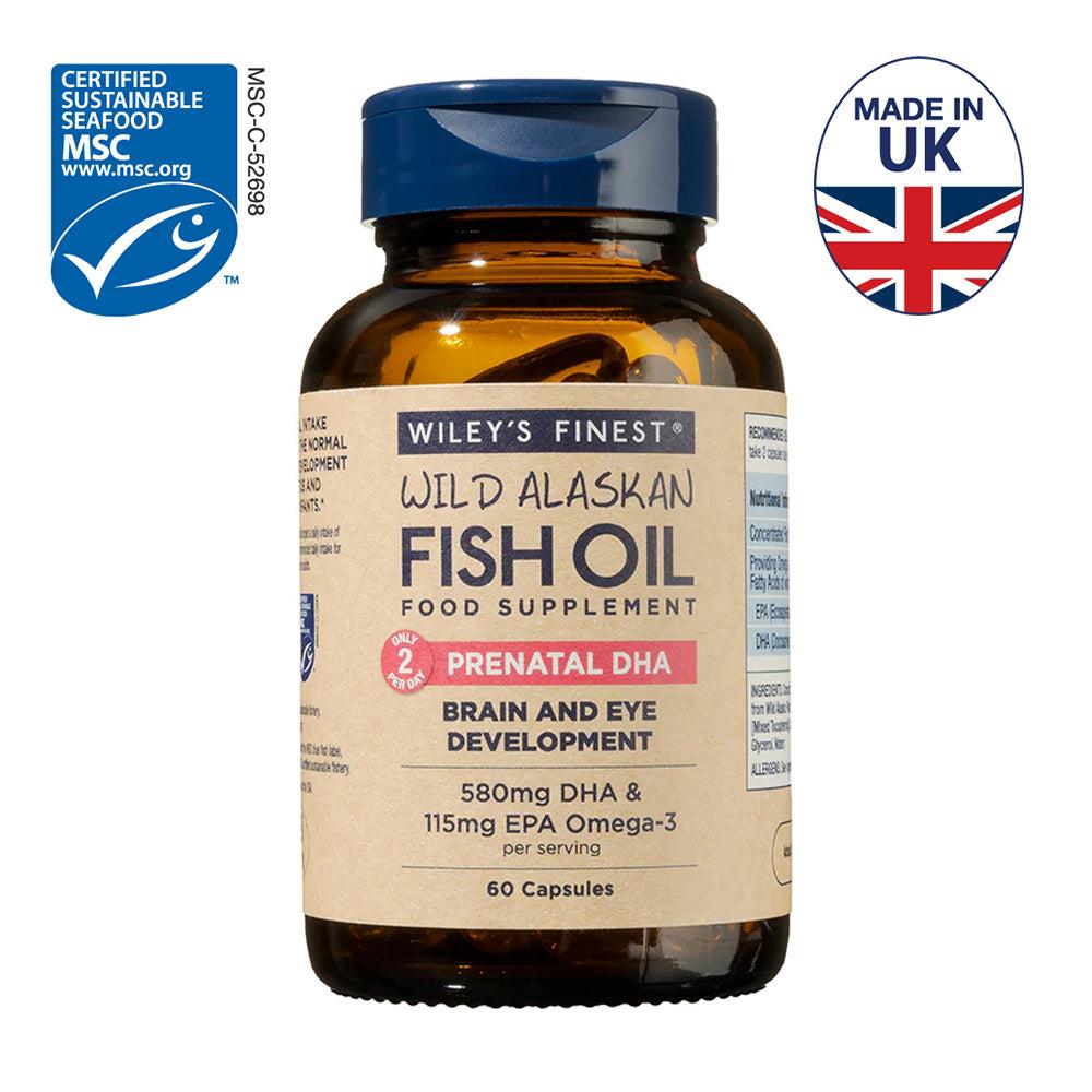 Wiley's Finest Prenatal DHA 60 Softgels