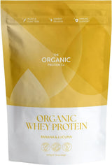 The Organic Protein Co Banana & Lucuma Organic Whey Protein Powder 600g