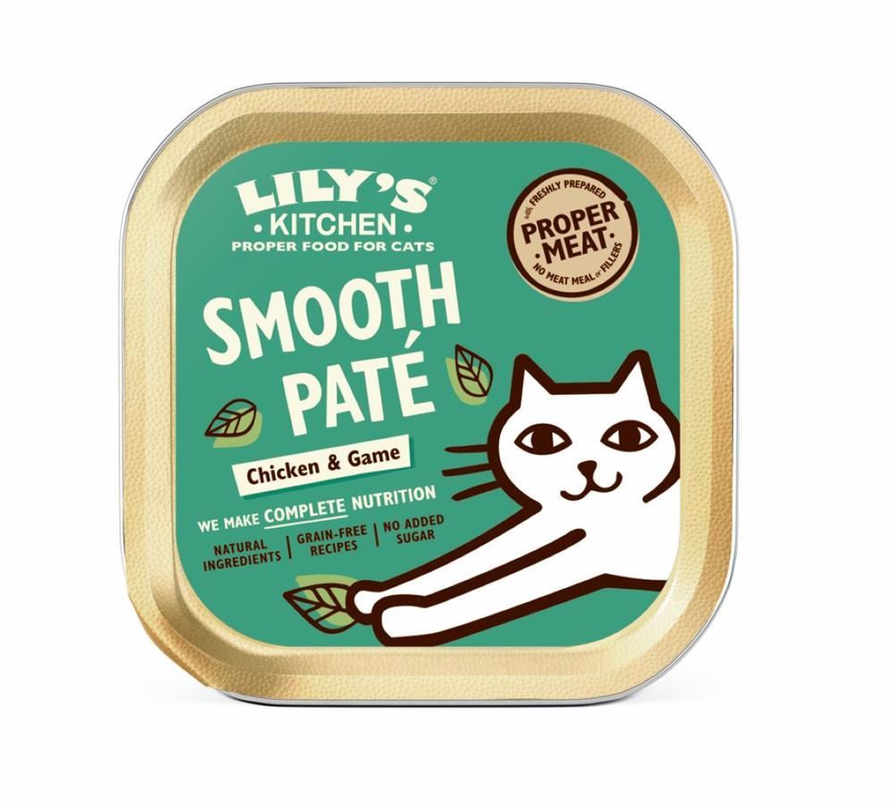 Lilys Kitchen Cat Chicken and Game Pate 85g - 19 Pack