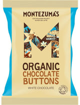 Montezumas Chocolate Organic White Chocolate Buttons 120g