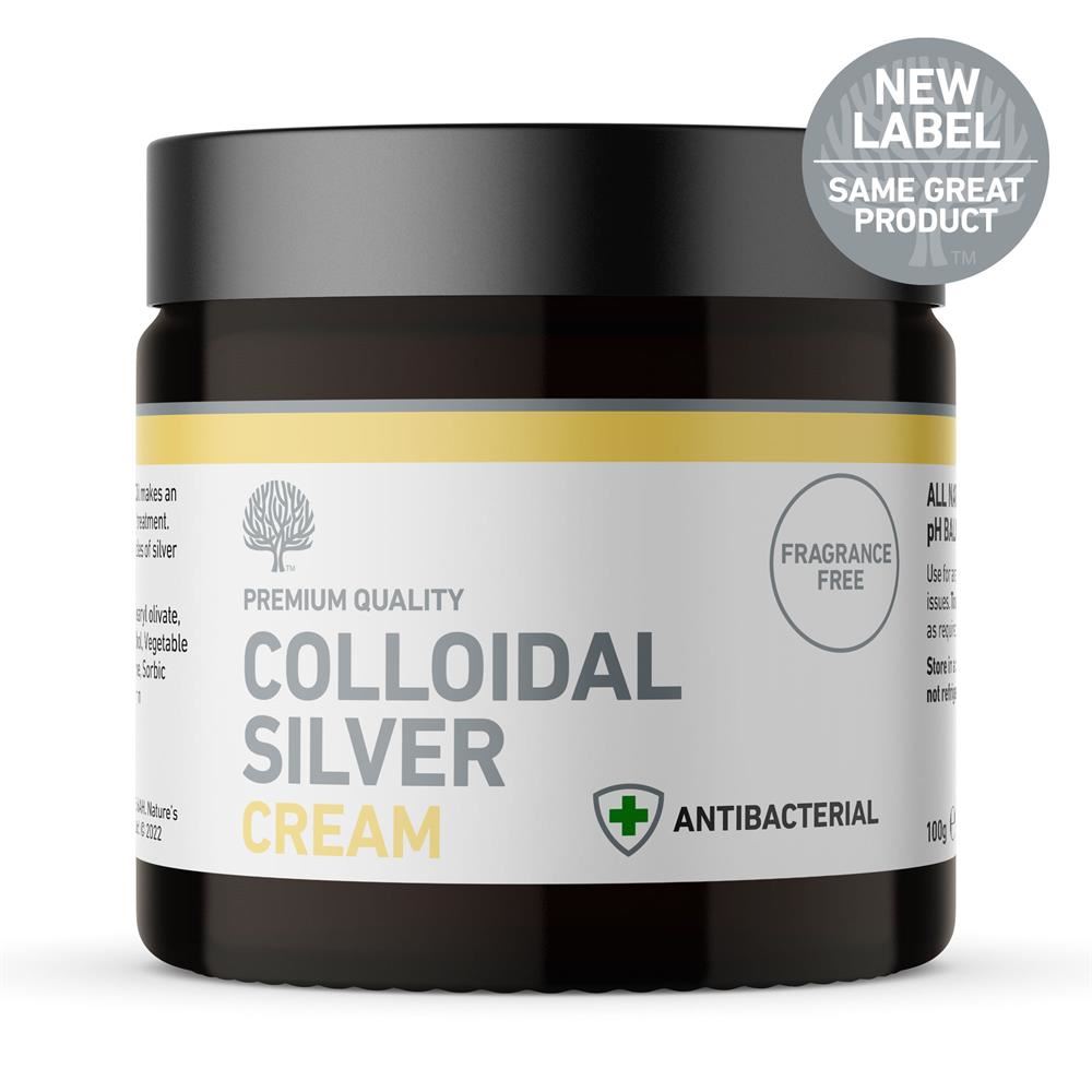 Nature's Greatest Secret Intensive Antibacterial Colloidal Sliver Cream 100ml