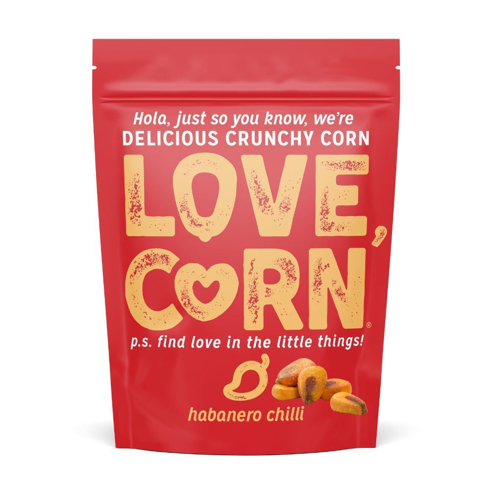 Love Corn Habanero Corn Snack 45g - 10 Pack